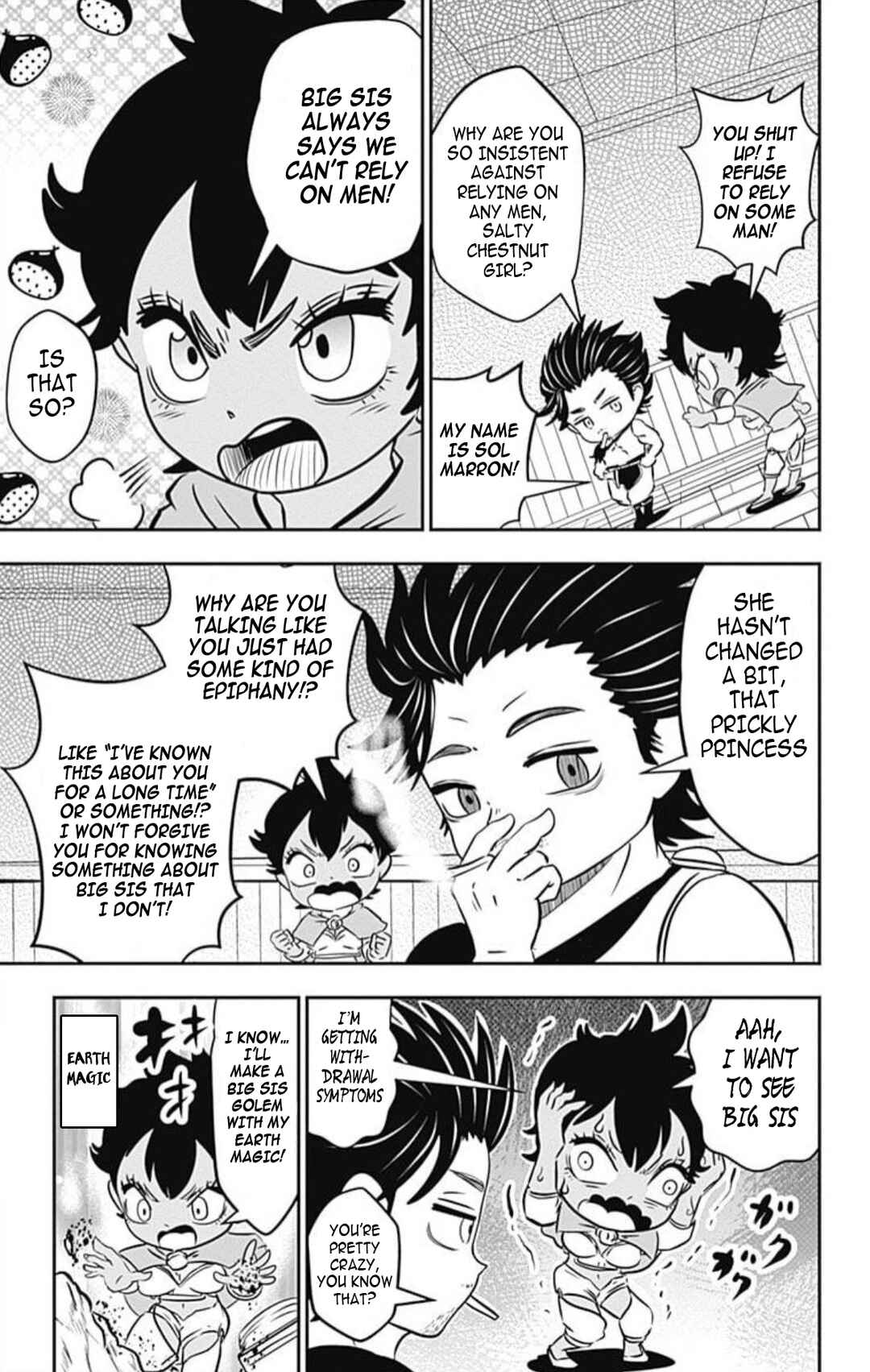 Page 28 Chapter 11 Black Clover SD - Astas Road to the Wizard King