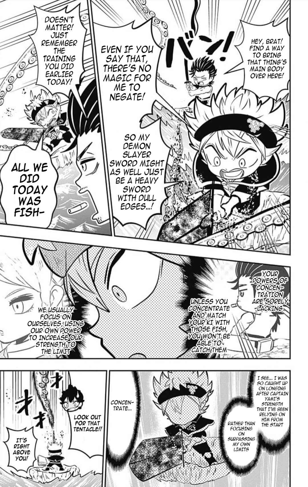 Page 35 Chapter 11 Black Clover SD - Astas Road to the Wizard King