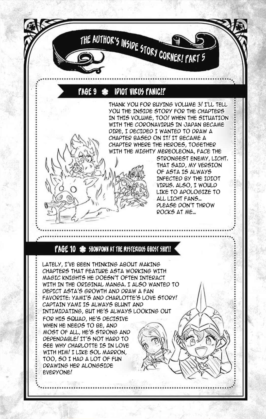 Page 42 Chapter 11 Black Clover SD - Astas Road to the Wizard King