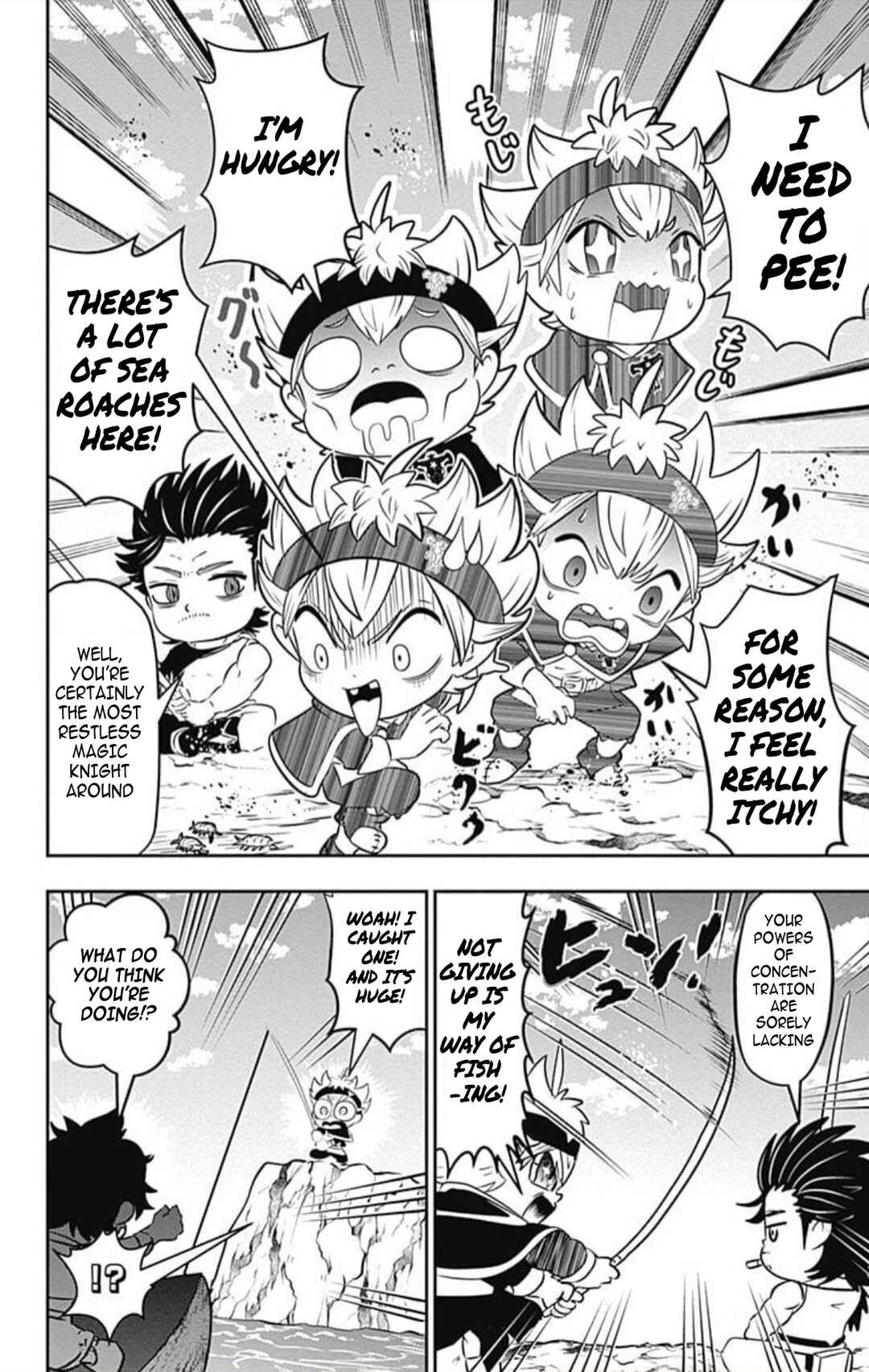 Page 6 Chapter 11 Black Clover SD - Astas Road to the Wizard King
