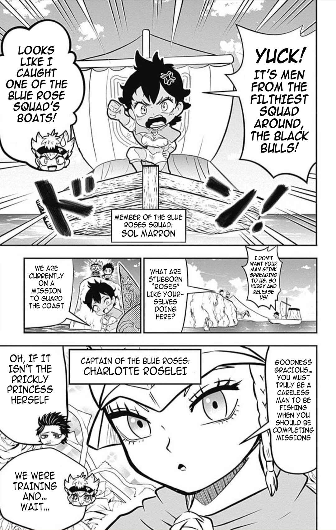 Page 7 Chapter 11 Black Clover SD - Astas Road to the Wizard King