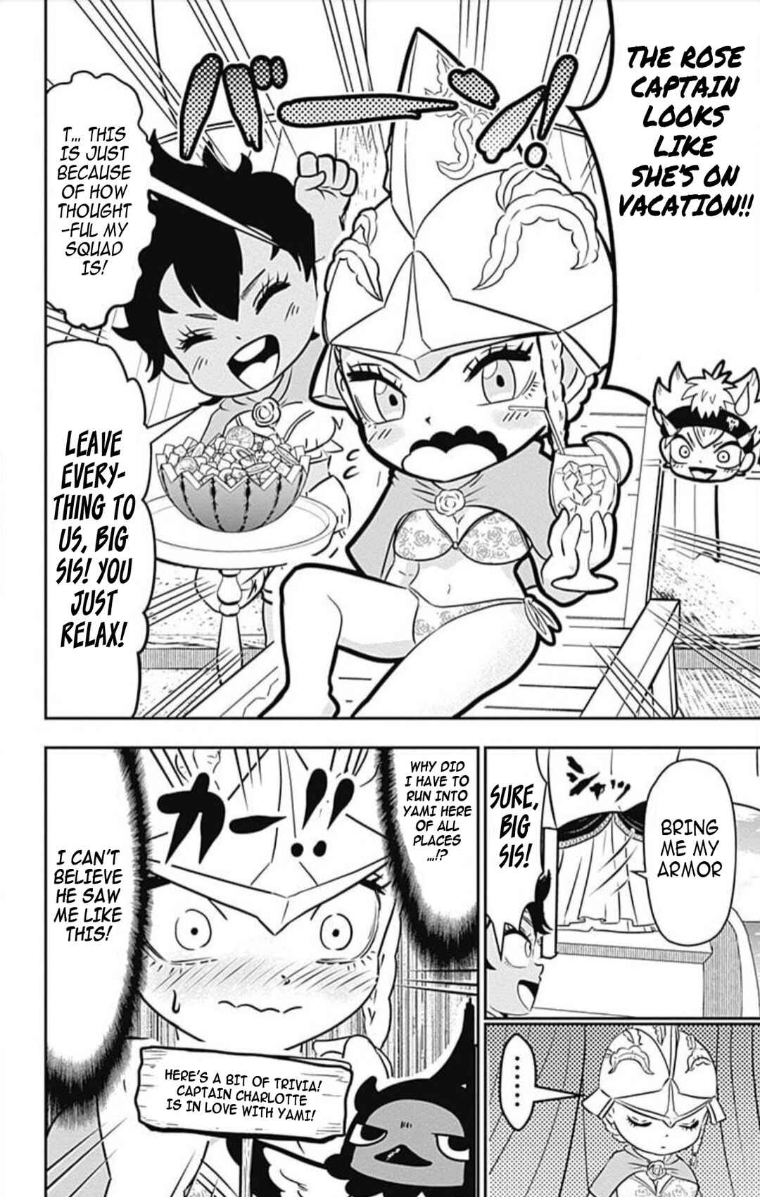 Page 8 Chapter 11 Black Clover SD - Astas Road to the Wizard King