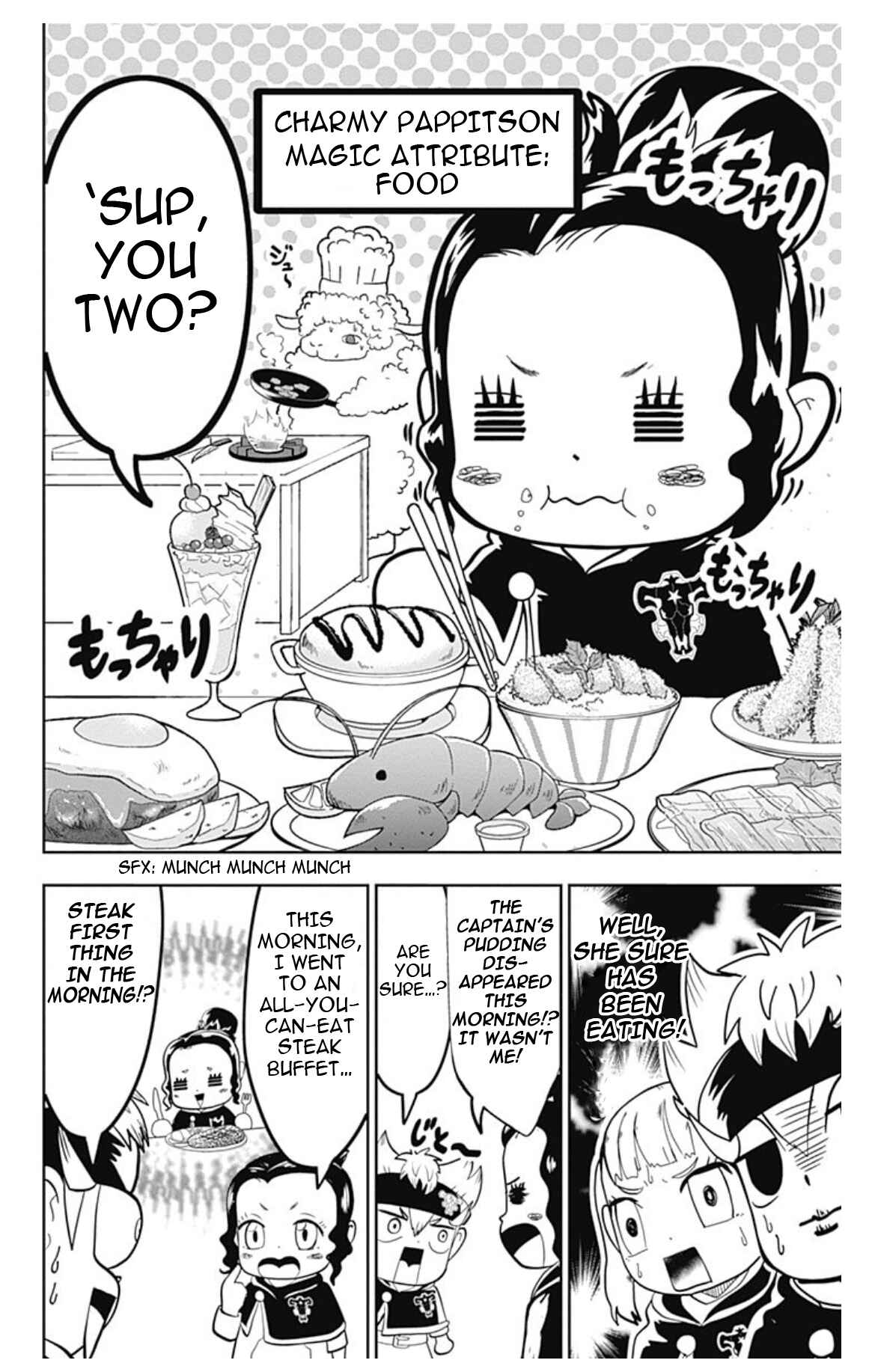 Page 14 Chapter 3 Black Clover SD - Astas Road to the Wizard King