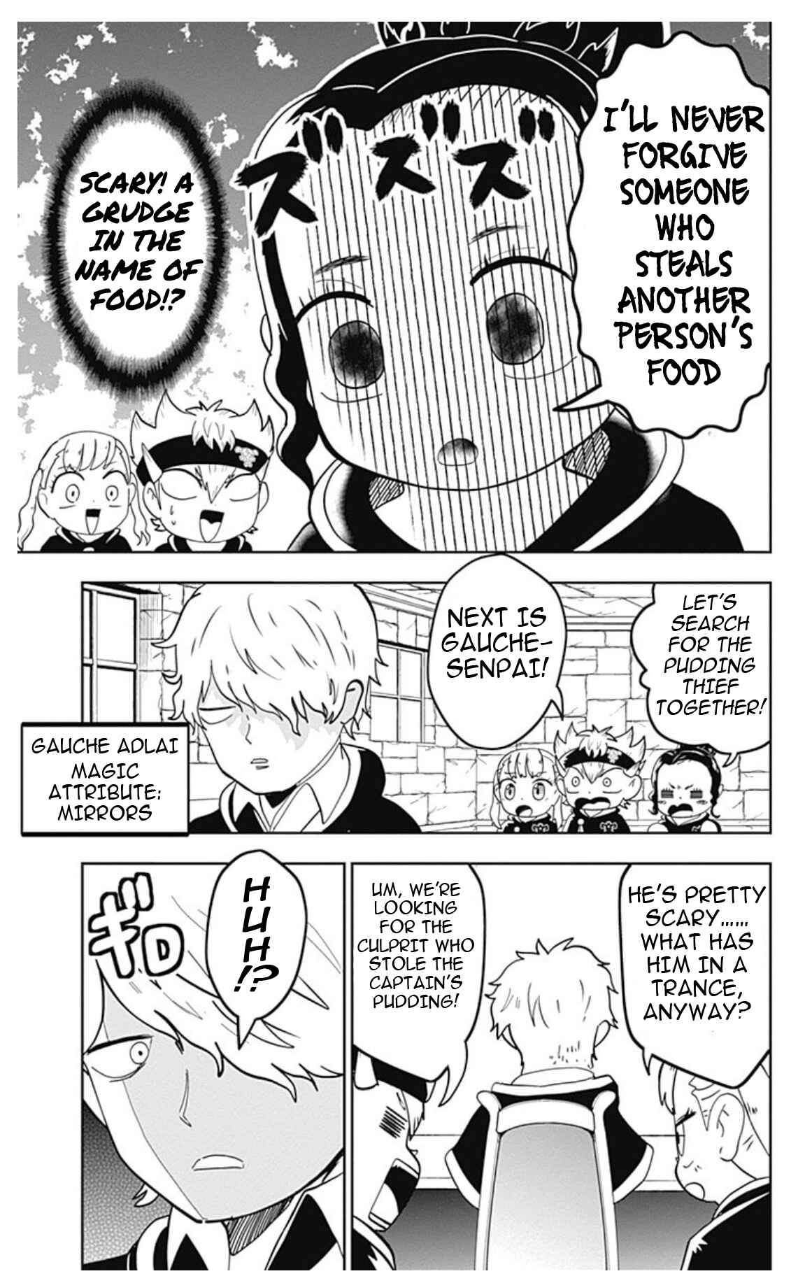 Page 15 Chapter 3 Black Clover SD - Astas Road to the Wizard King