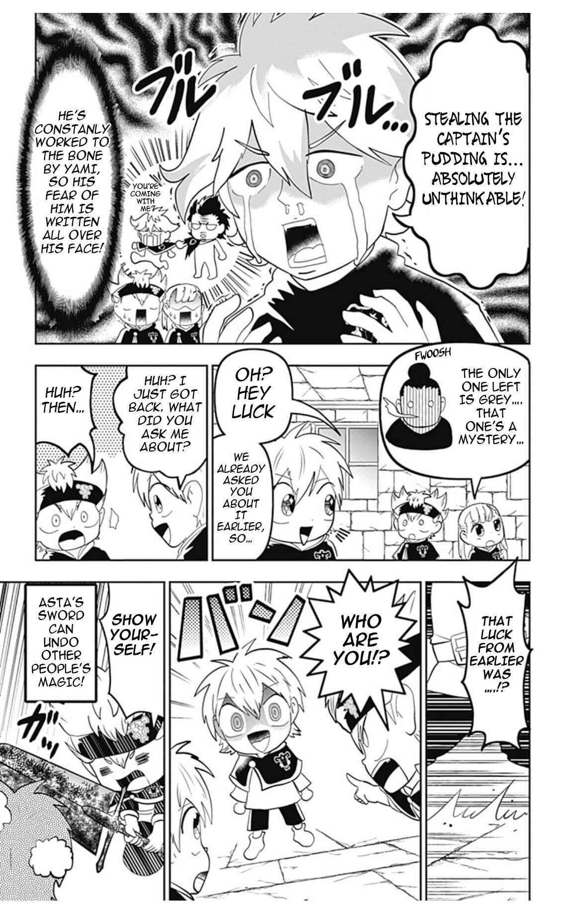 Page 17 Chapter 3 Black Clover SD - Astas Road to the Wizard King