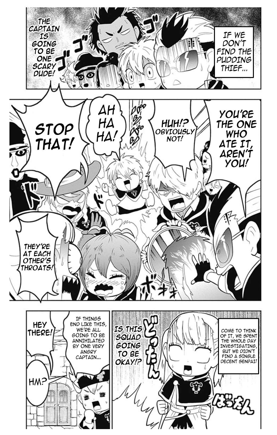 Page 19 Chapter 3 Black Clover SD - Astas Road to the Wizard King