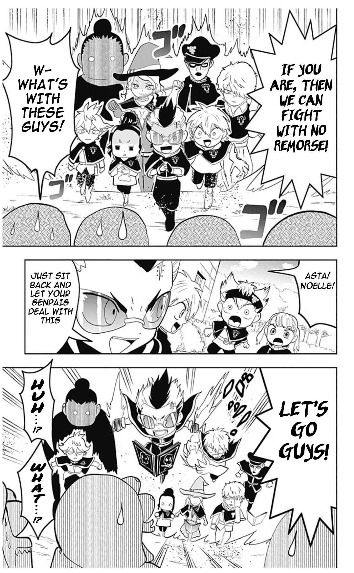 Page 21 Chapter 3 Black Clover SD - Astas Road to the Wizard King