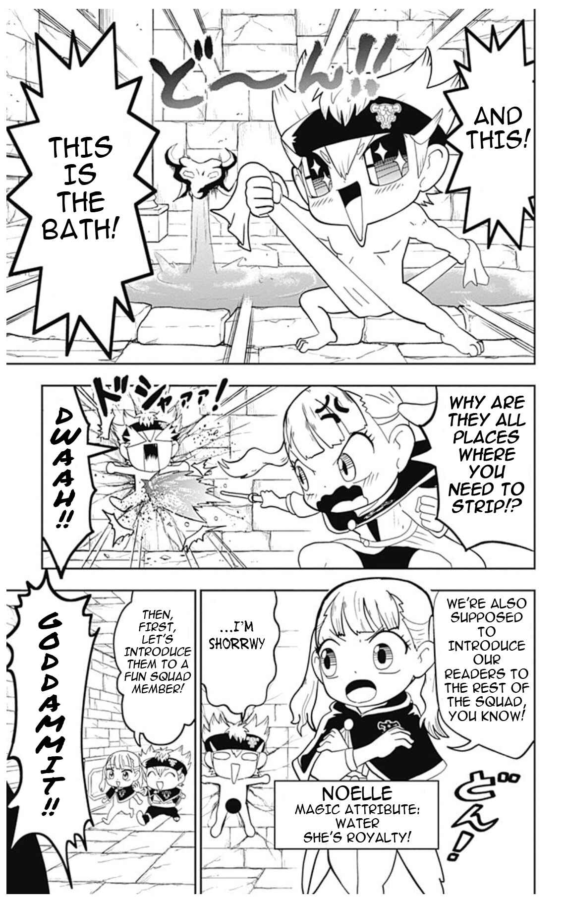 Page 3 Chapter 3 Black Clover SD - Astas Road to the Wizard King