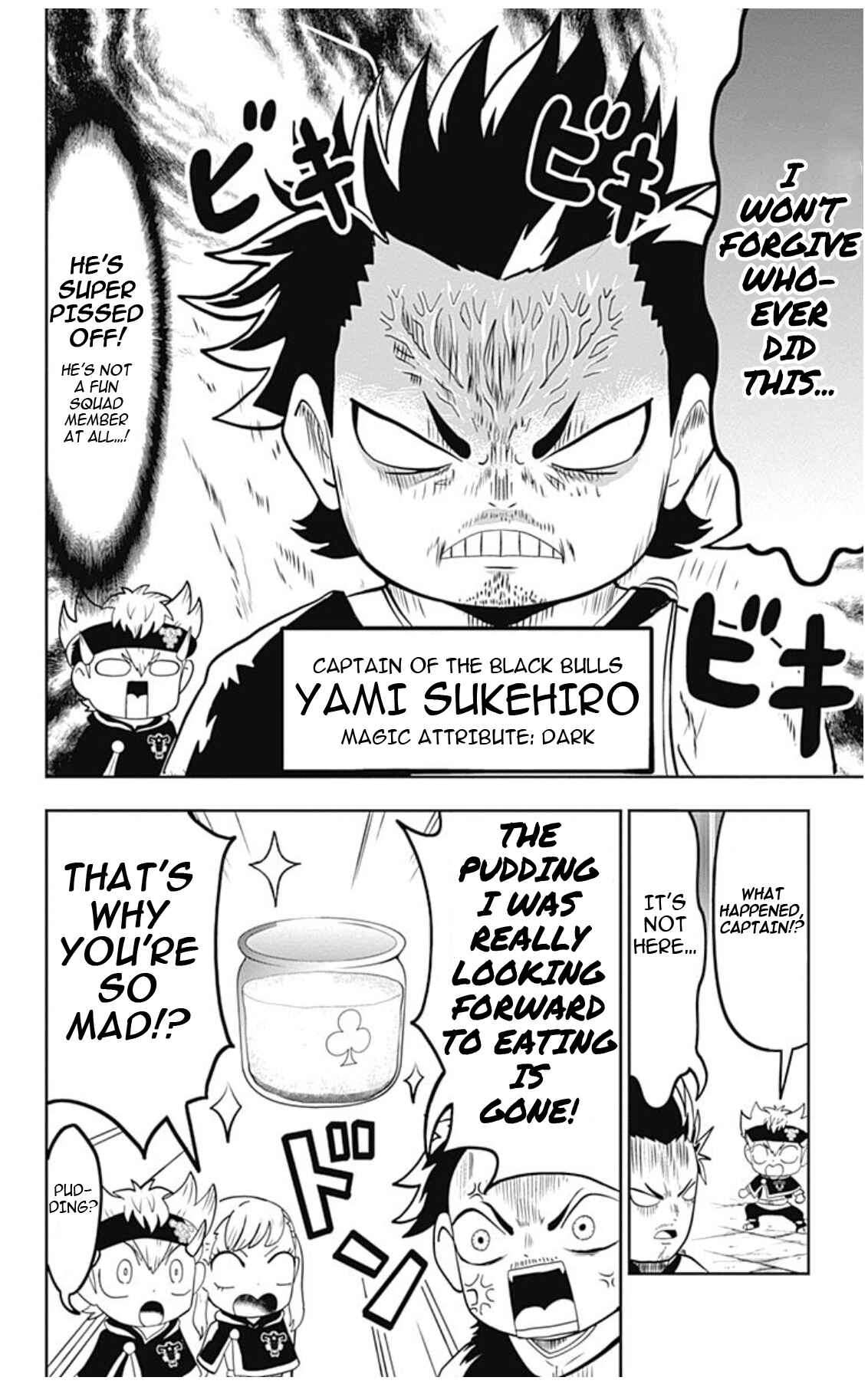 Page 4 Chapter 3 Black Clover SD - Astas Road to the Wizard King