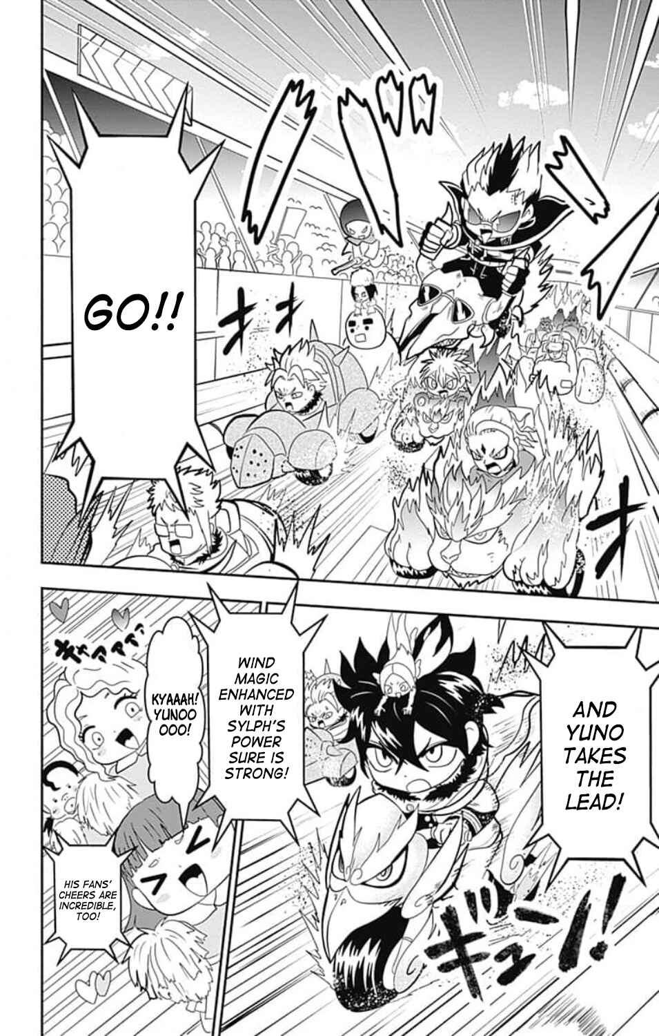 Page 11 Chapter 8 Black Clover SD - Astas Road to the Wizard King