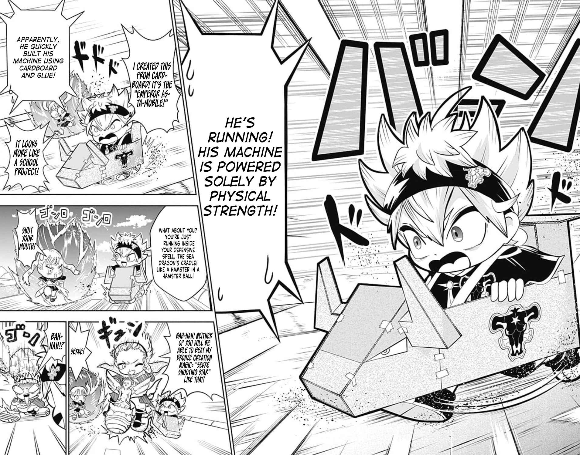 Page 13 Chapter 8 Black Clover SD - Astas Road to the Wizard King