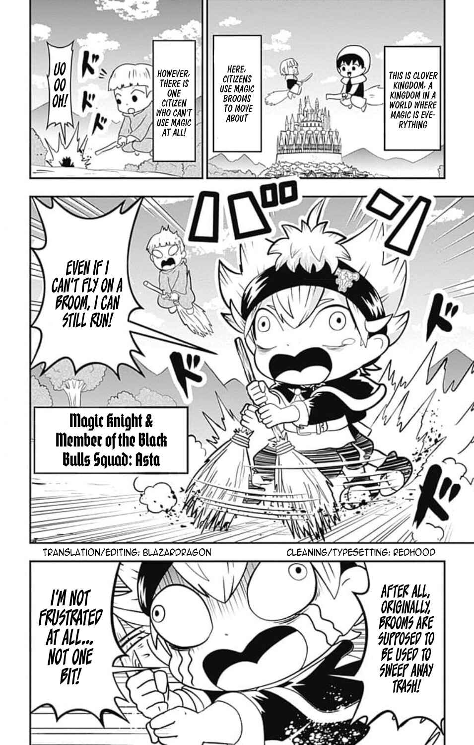 Page 2 Chapter 8 Black Clover SD - Astas Road to the Wizard King