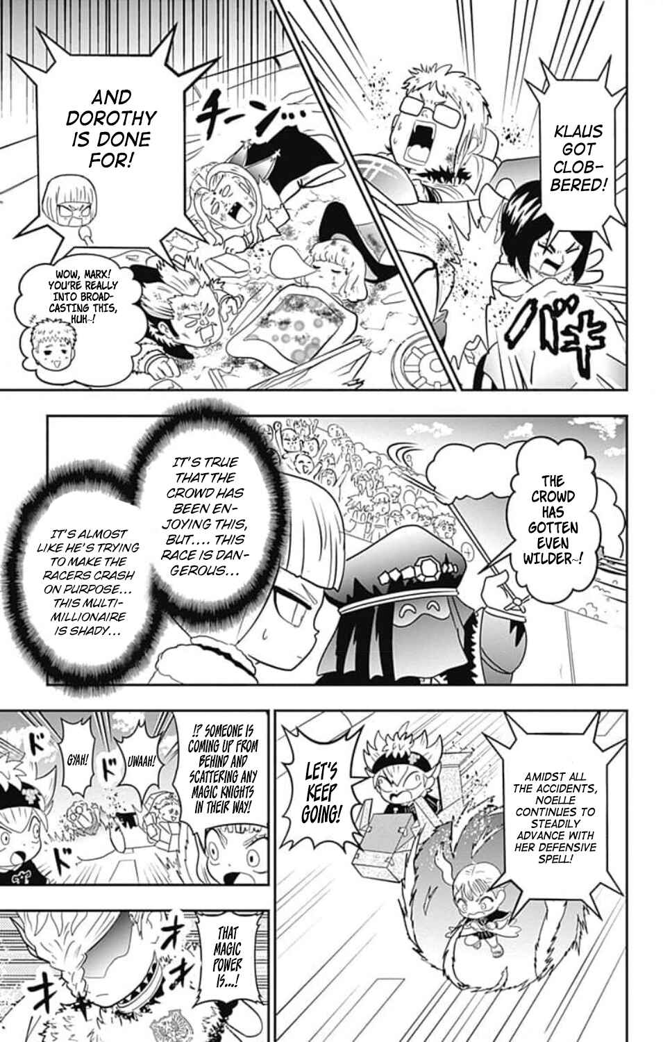 Page 21 Chapter 8 Black Clover SD - Astas Road to the Wizard King