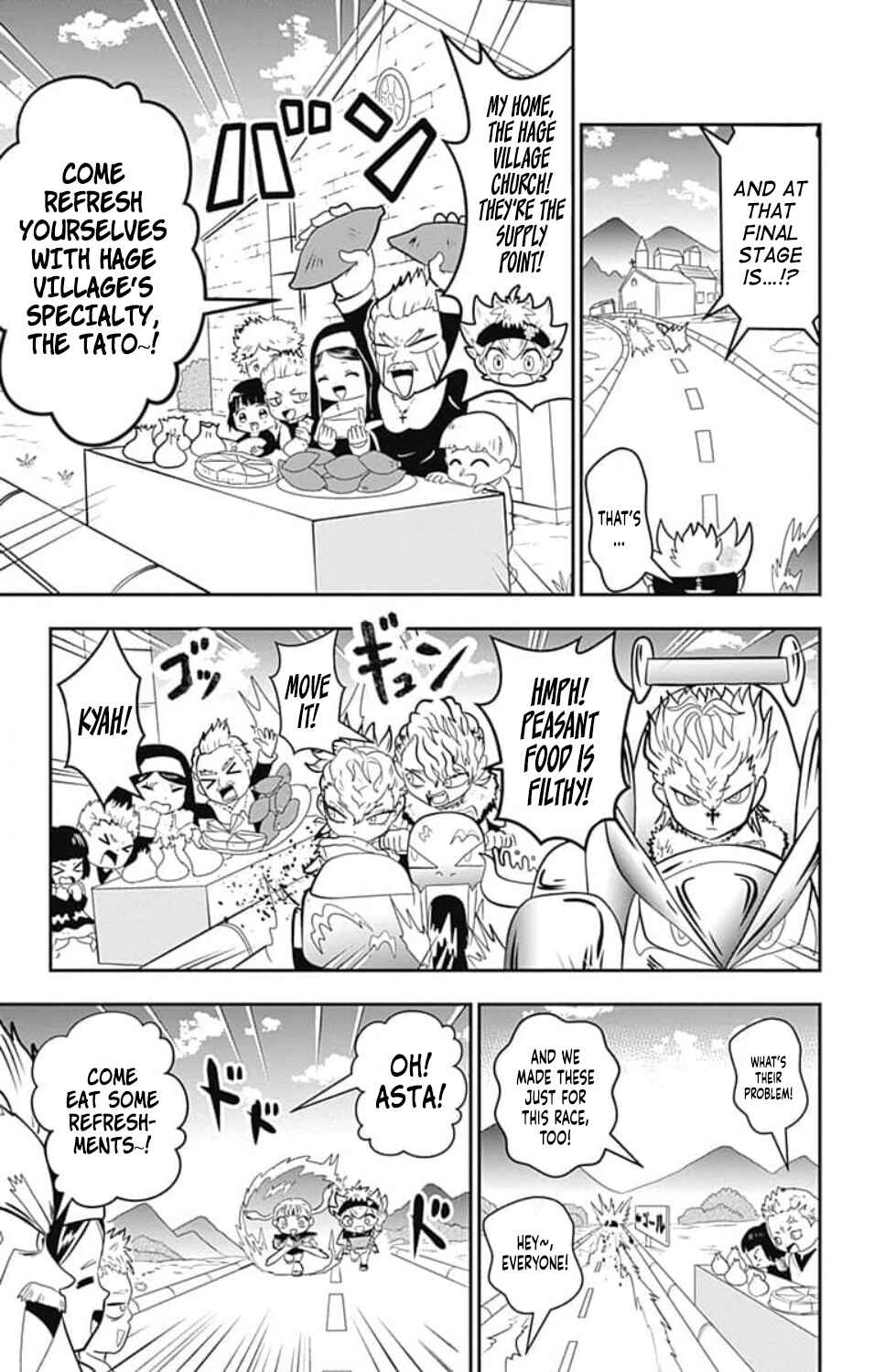 Page 25 Chapter 8 Black Clover SD - Astas Road to the Wizard King
