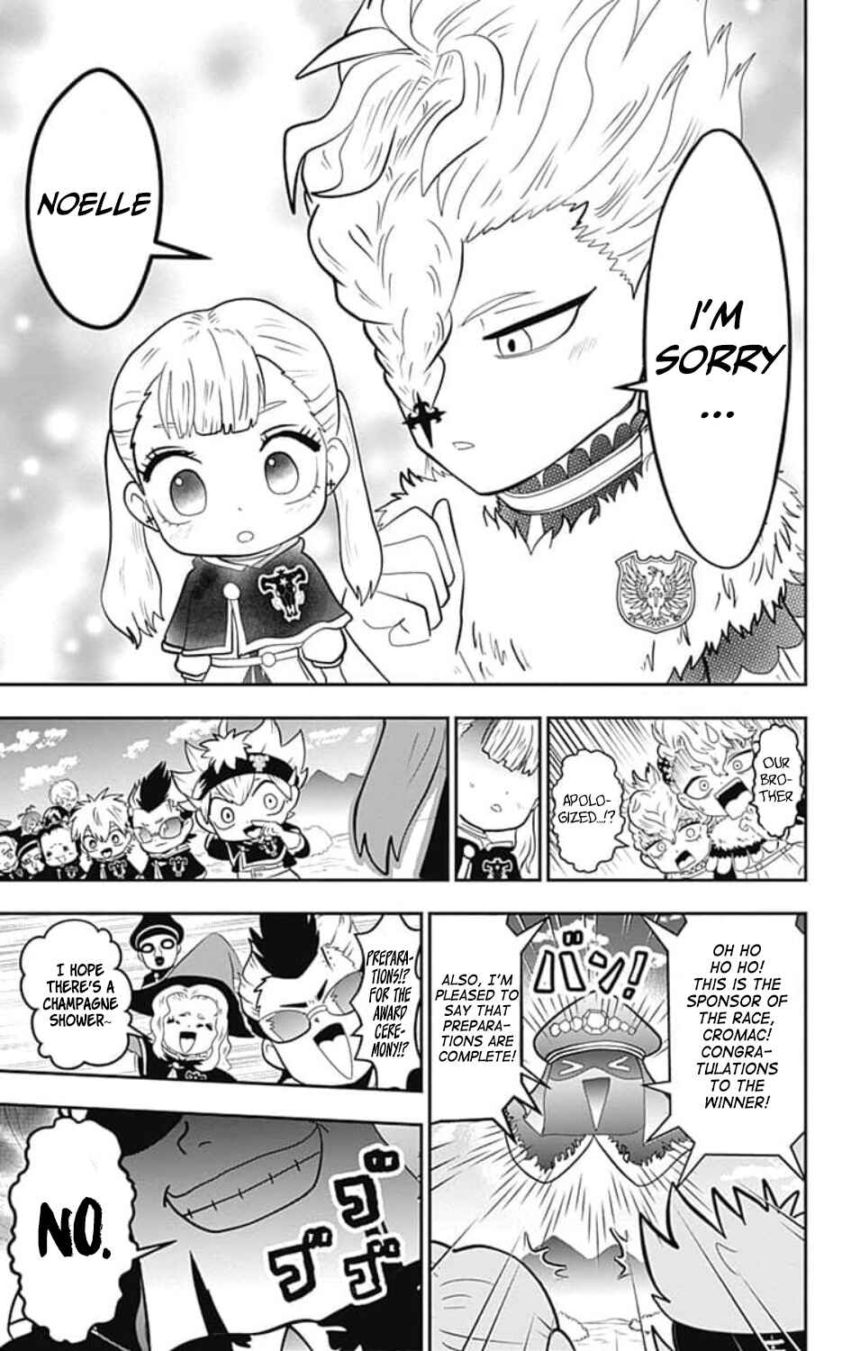Page 33 Chapter 8 Black Clover SD - Astas Road to the Wizard King