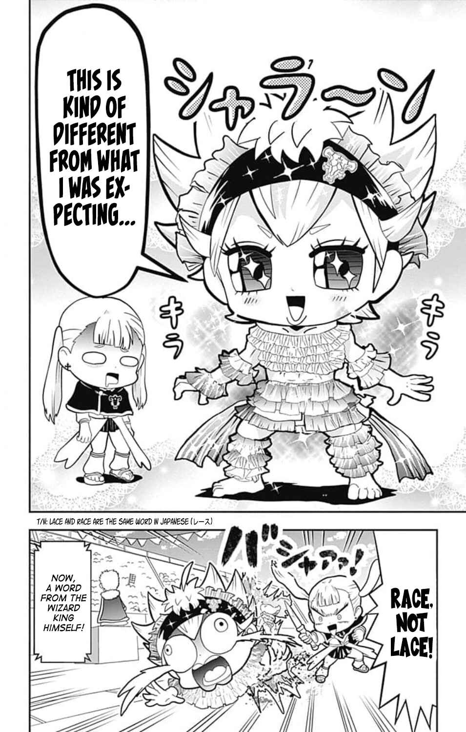 Page 5 Chapter 8 Black Clover SD - Astas Road to the Wizard King