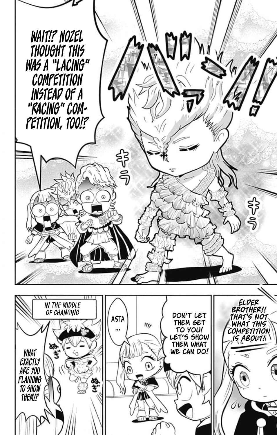 Page 9 Chapter 8 Black Clover SD - Astas Road to the Wizard King