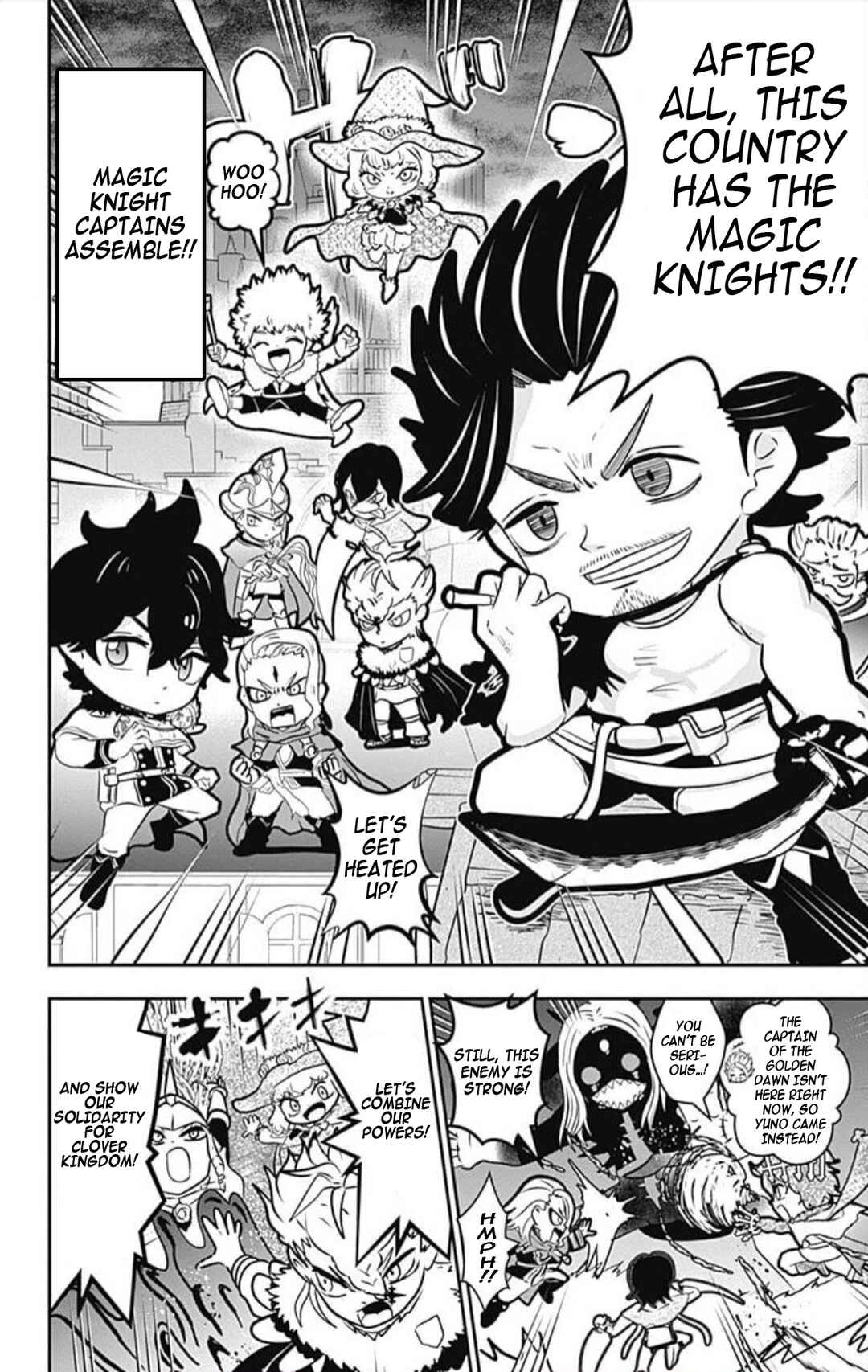 Page 19 Chapter 13 Black Clover SD - Astas Road to the Wizard King
