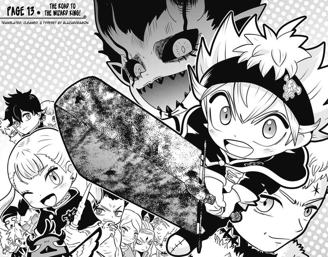 Page 2 Chapter 13 Black Clover SD - Astas Road to the Wizard King