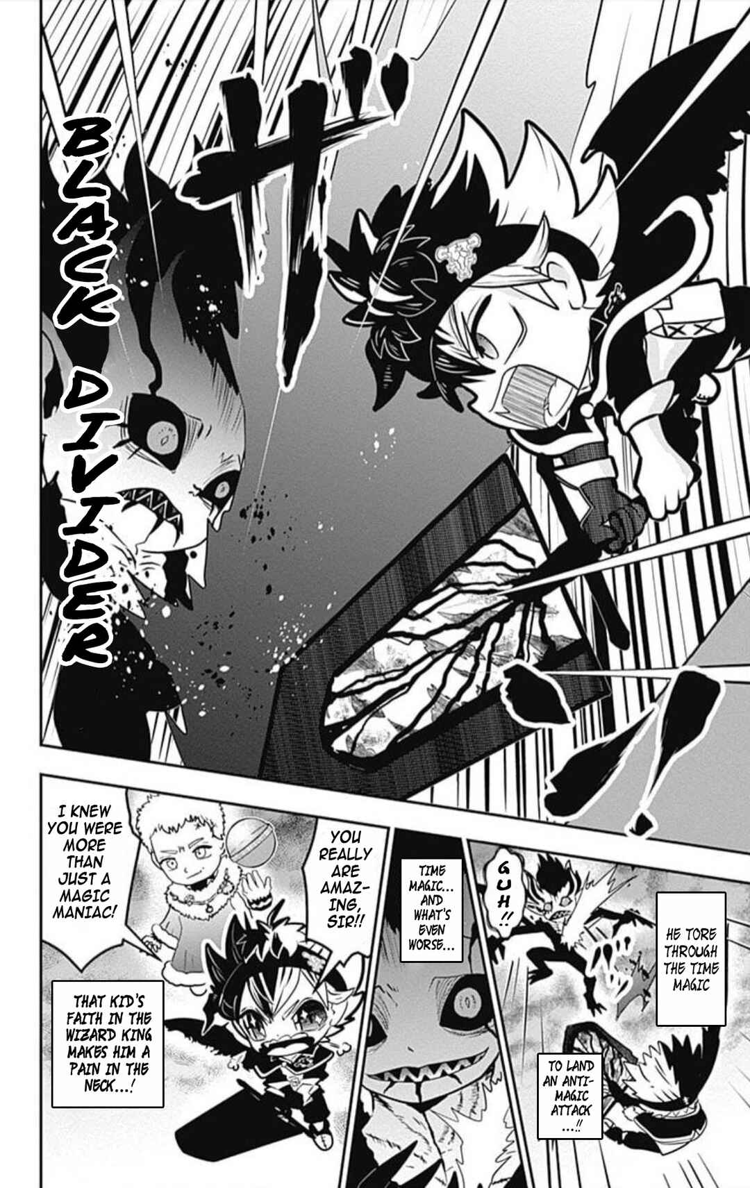 Page 25 Chapter 13 Black Clover SD - Astas Road to the Wizard King