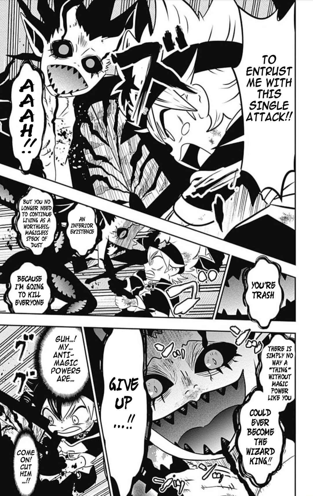 Page 34 Chapter 13 Black Clover SD - Astas Road to the Wizard King