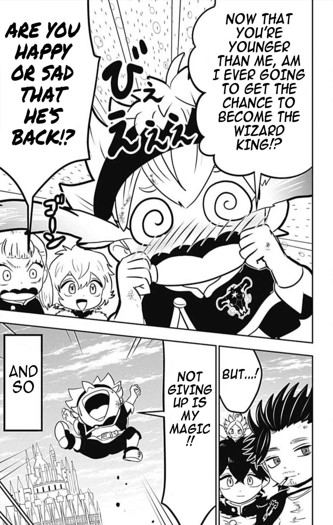 Page 43 Chapter 13 Black Clover SD - Astas Road to the Wizard King