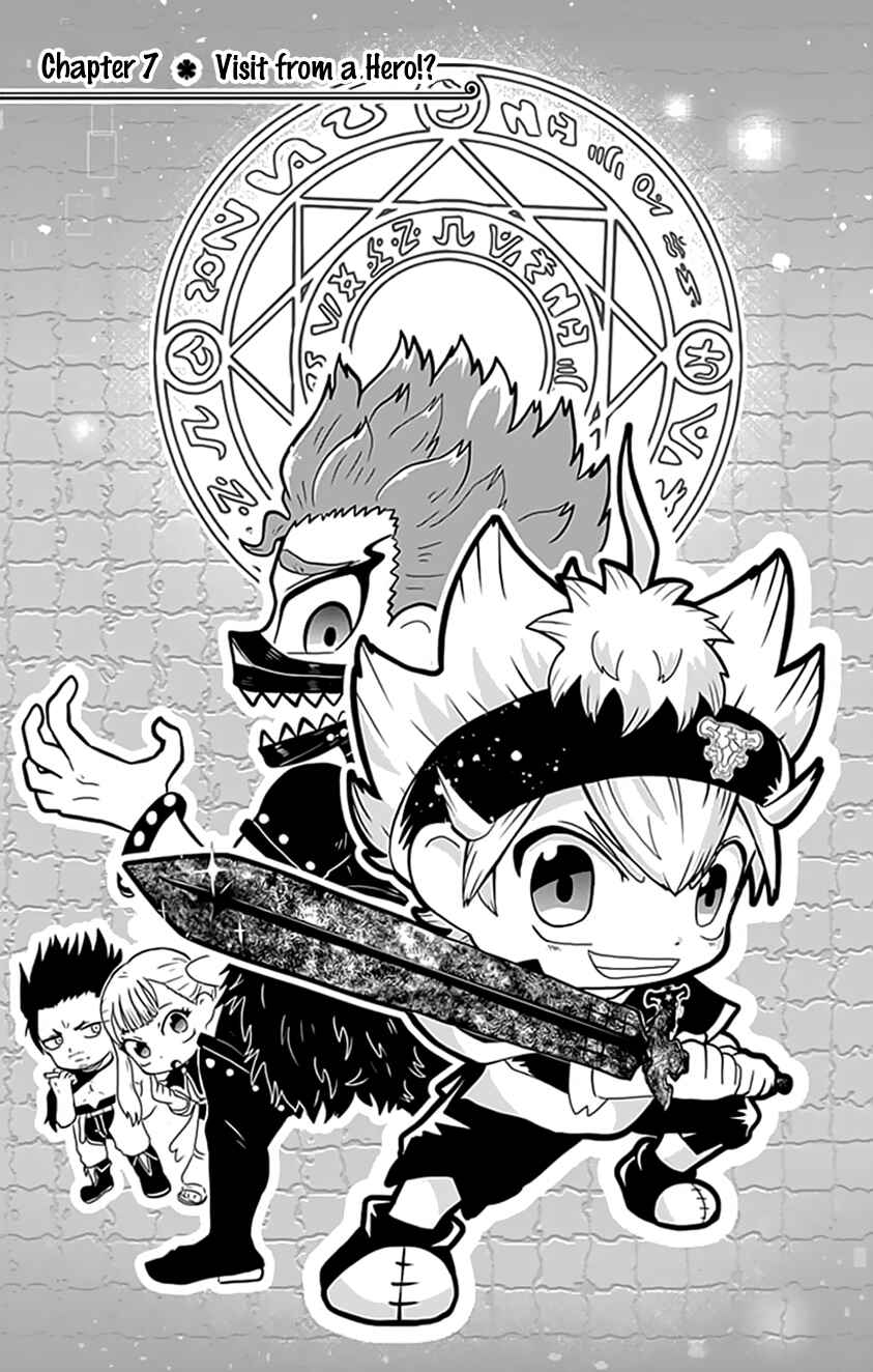 Page 1 Chapter 7 Black Clover SD - Astas Road to the Wizard King