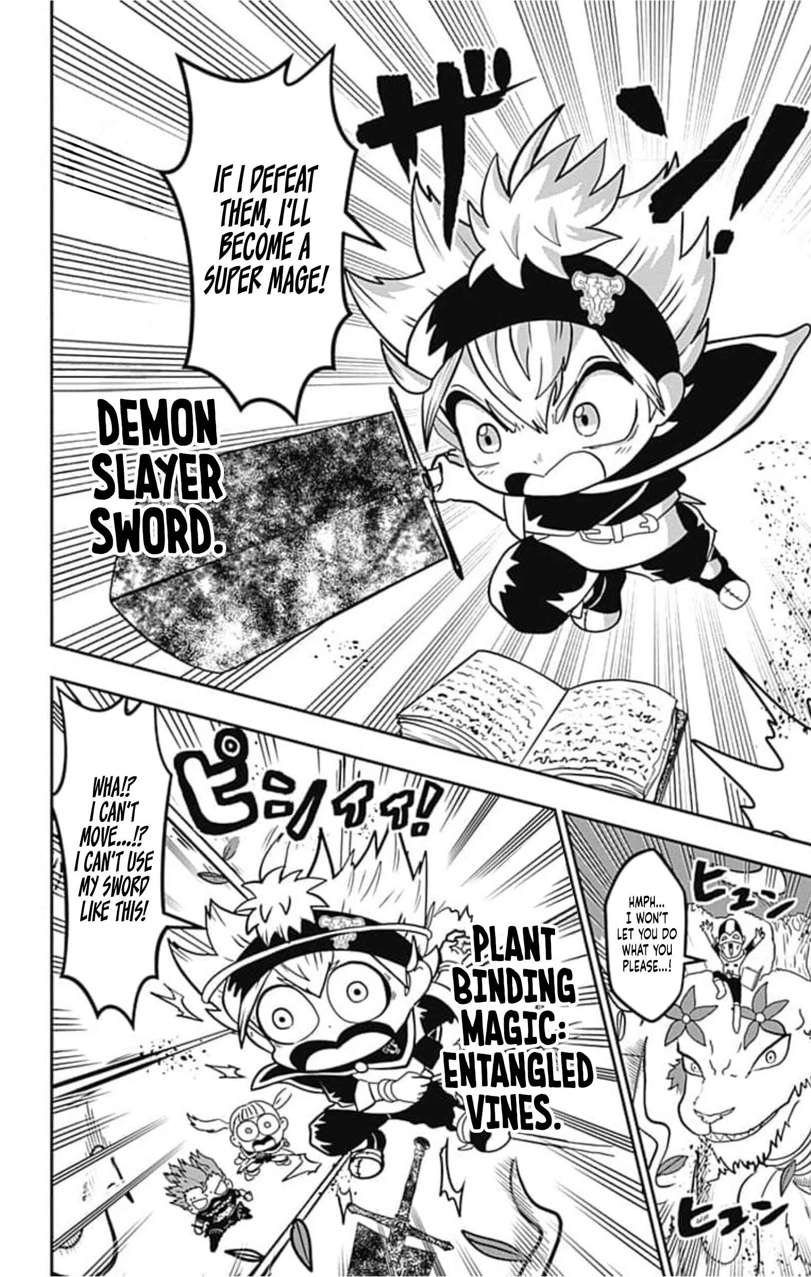 Page 25 Chapter 7 Black Clover SD - Astas Road to the Wizard King