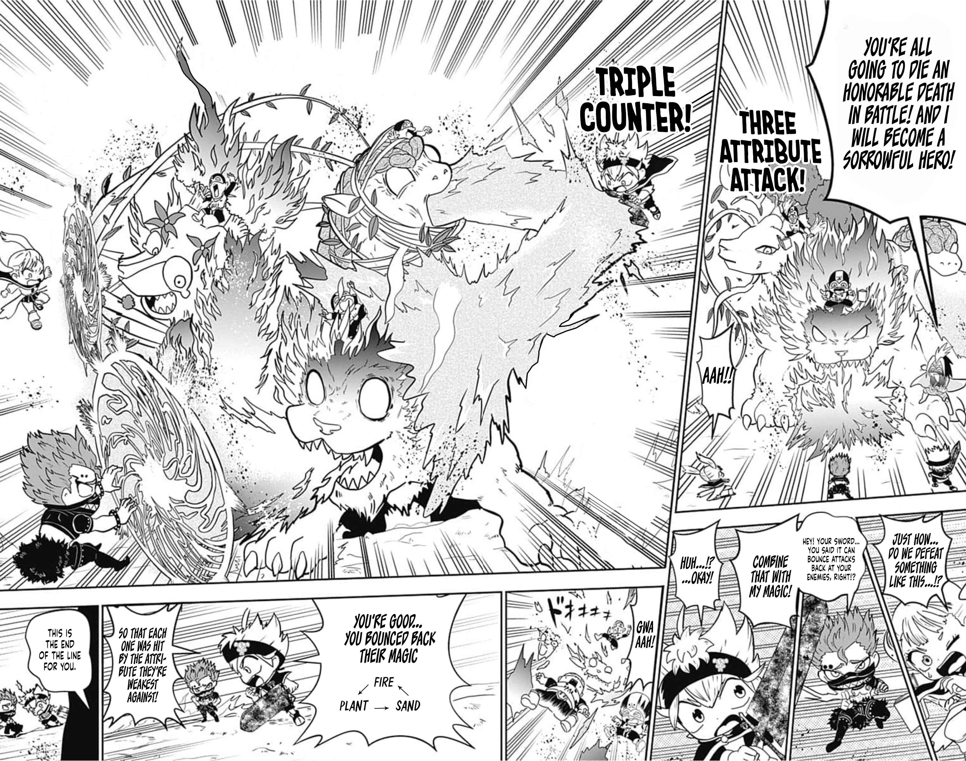 Page 33 Chapter 7 Black Clover SD - Astas Road to the Wizard King