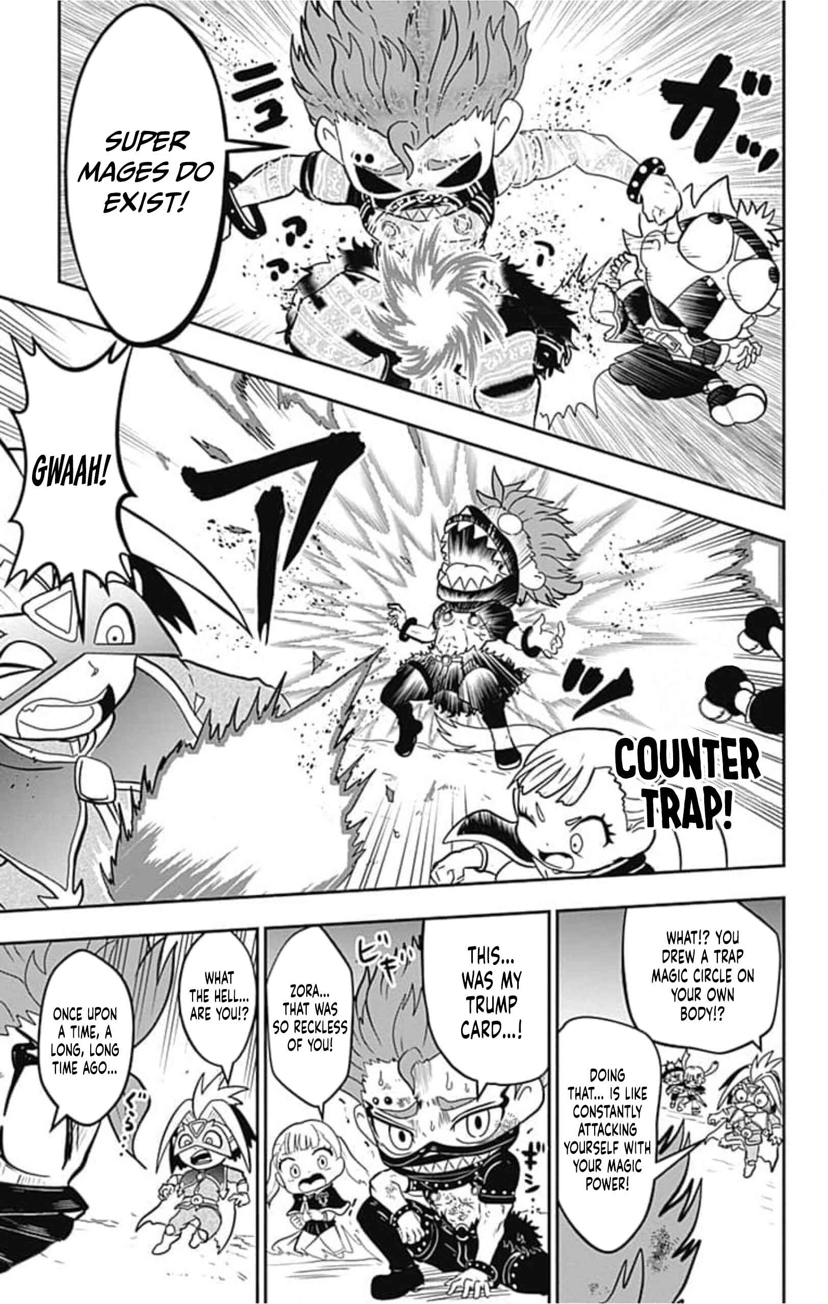 Page 35 Chapter 7 Black Clover SD - Astas Road to the Wizard King
