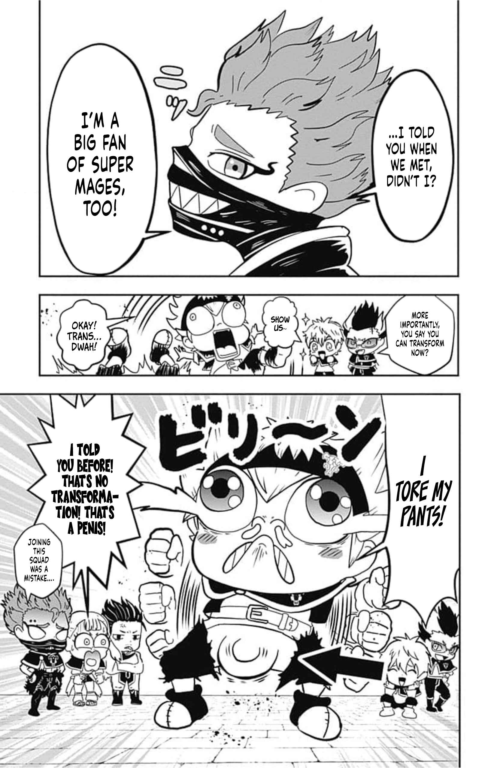 Page 41 Chapter 7 Black Clover SD - Astas Road to the Wizard King