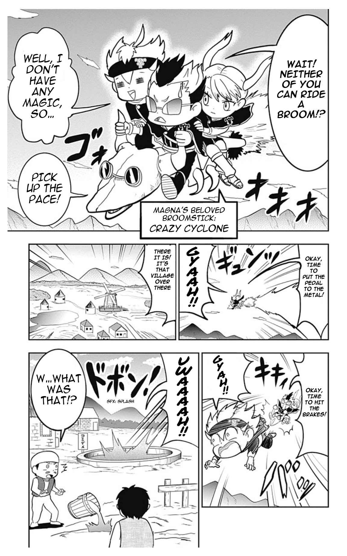 Page 14 Chapter 1 Black Clover SD - Astas Road to the Wizard King