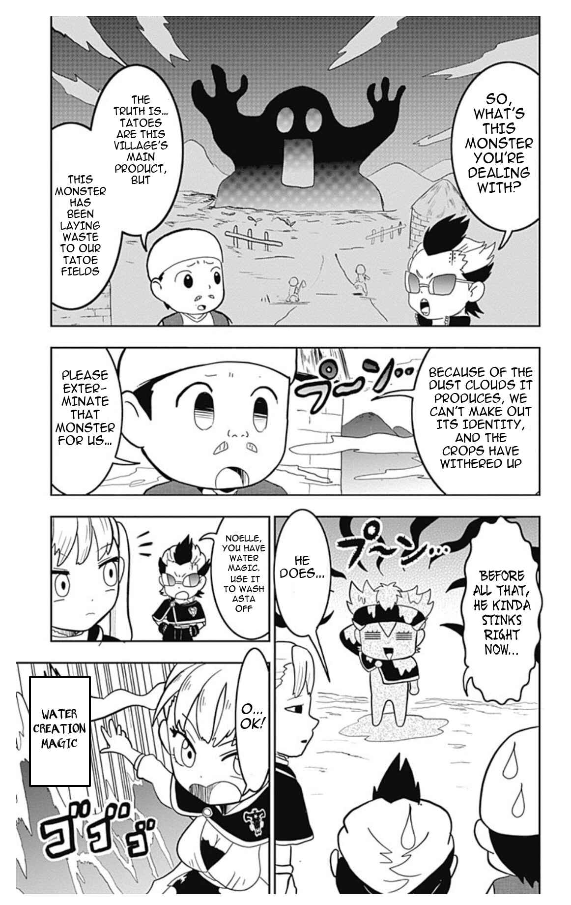 Page 16 Chapter 1 Black Clover SD - Astas Road to the Wizard King