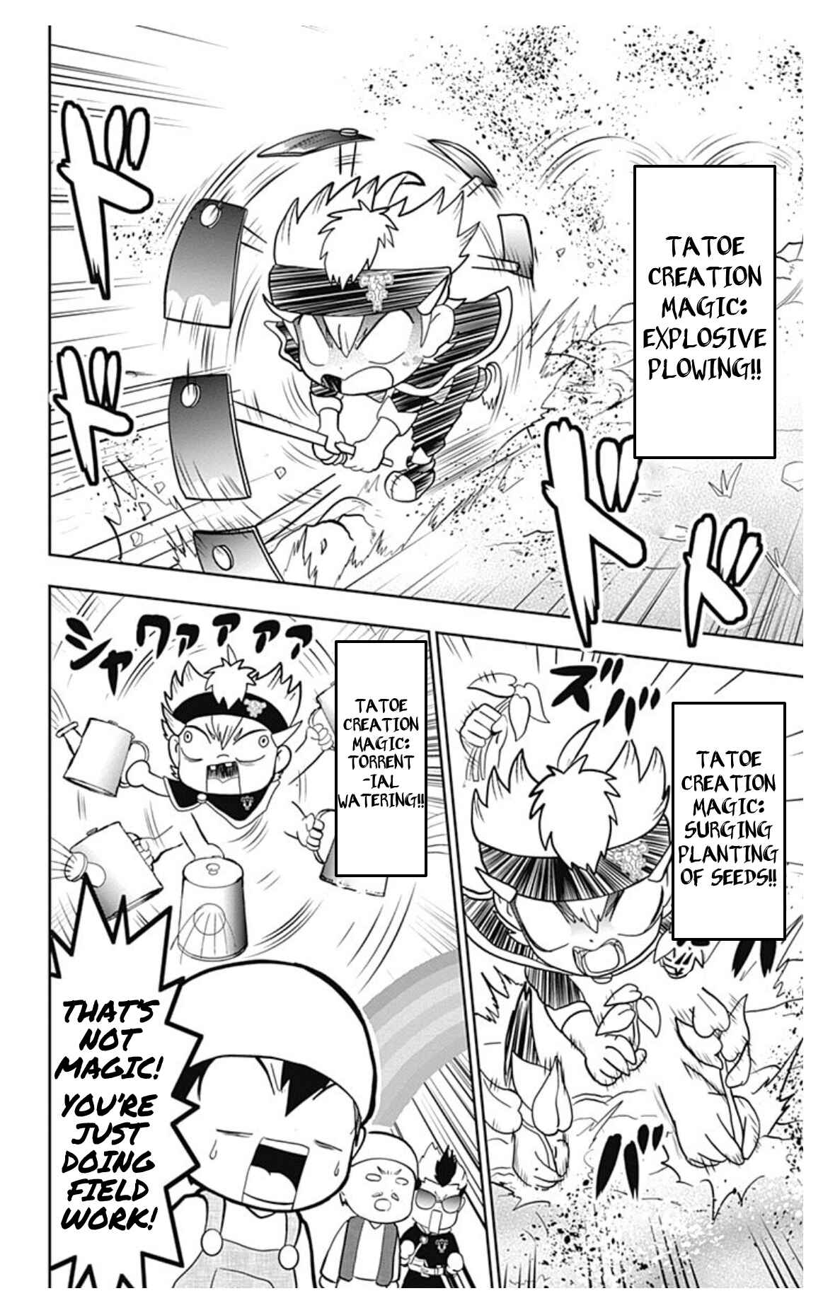 Page 19 Chapter 1 Black Clover SD - Astas Road to the Wizard King