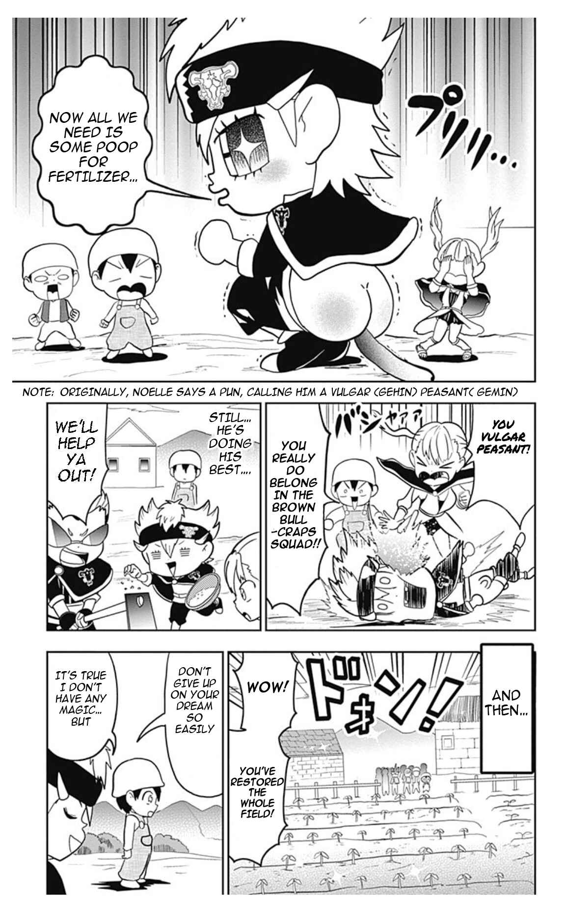 Page 20 Chapter 1 Black Clover SD - Astas Road to the Wizard King
