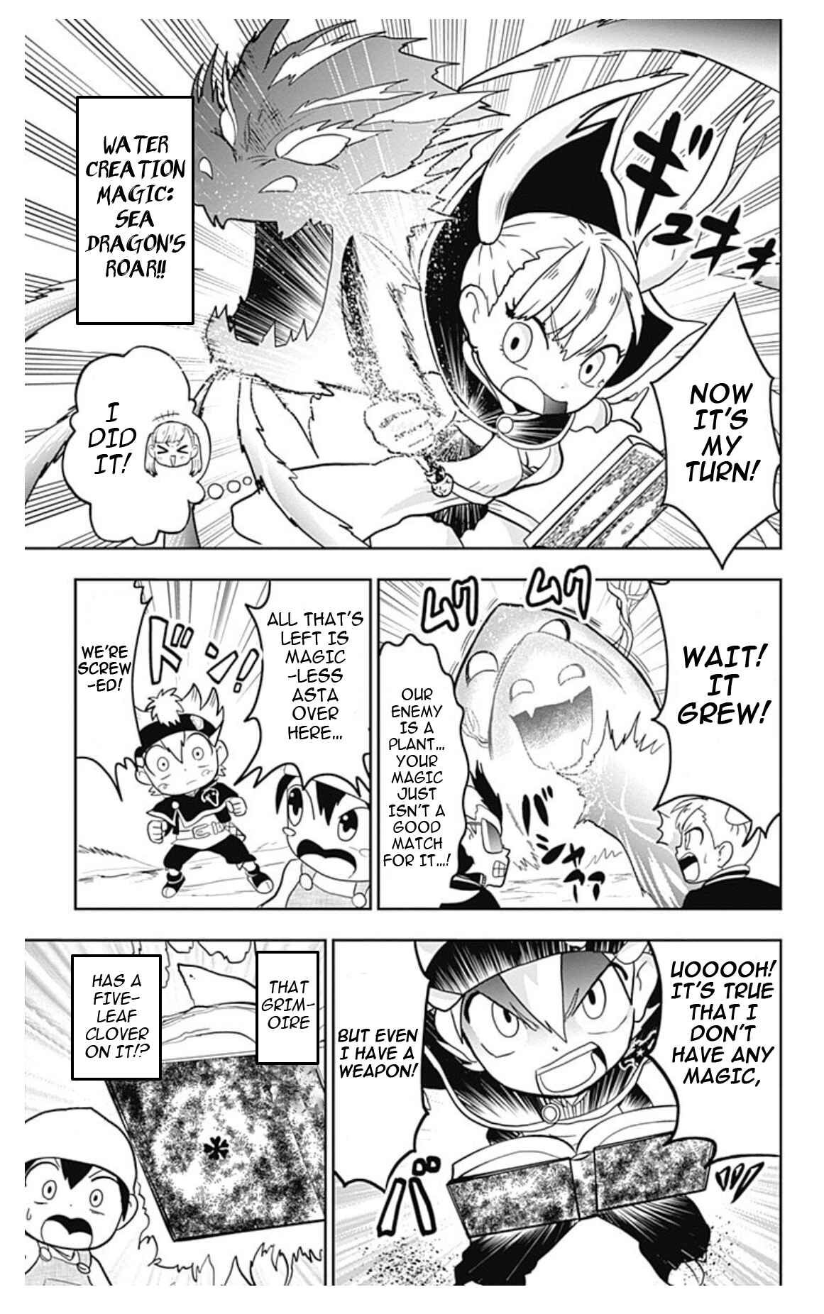 Page 27 Chapter 1 Black Clover SD - Astas Road to the Wizard King