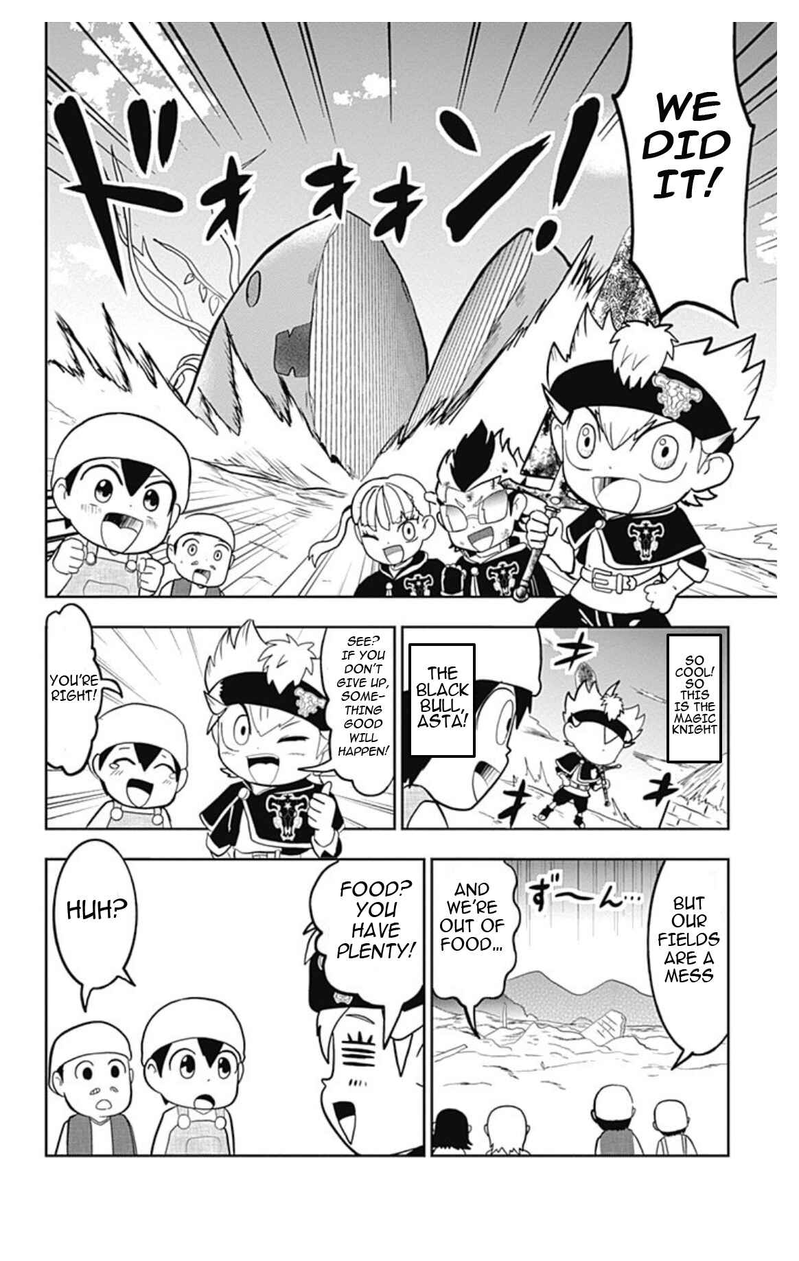 Page 33 Chapter 1 Black Clover SD - Astas Road to the Wizard King
