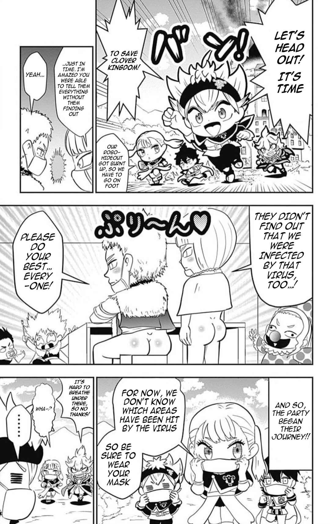 Page 14 Chapter 10 Black Clover SD - Astas Road to the Wizard King