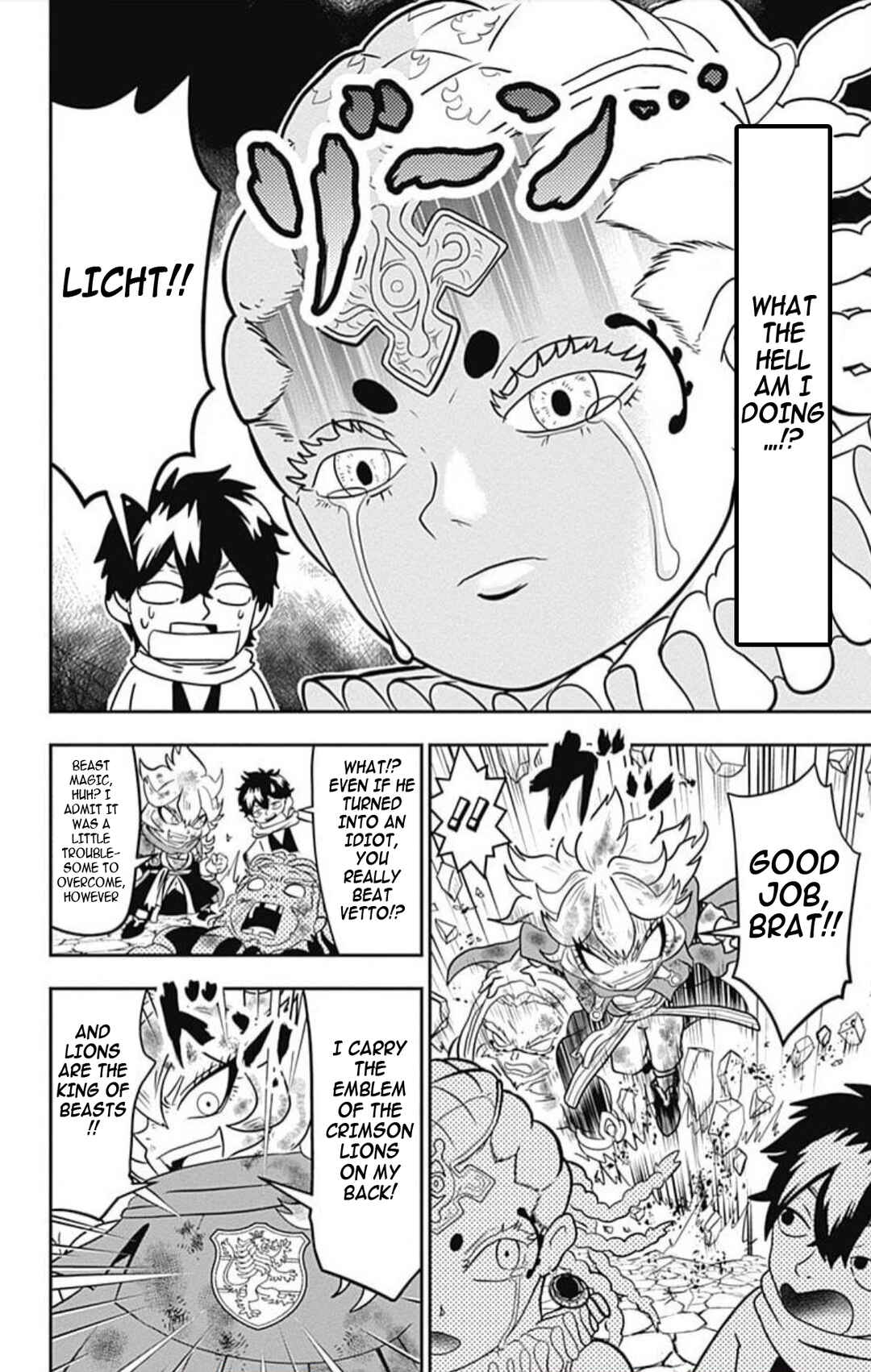 Page 37 Chapter 10 Black Clover SD - Astas Road to the Wizard King