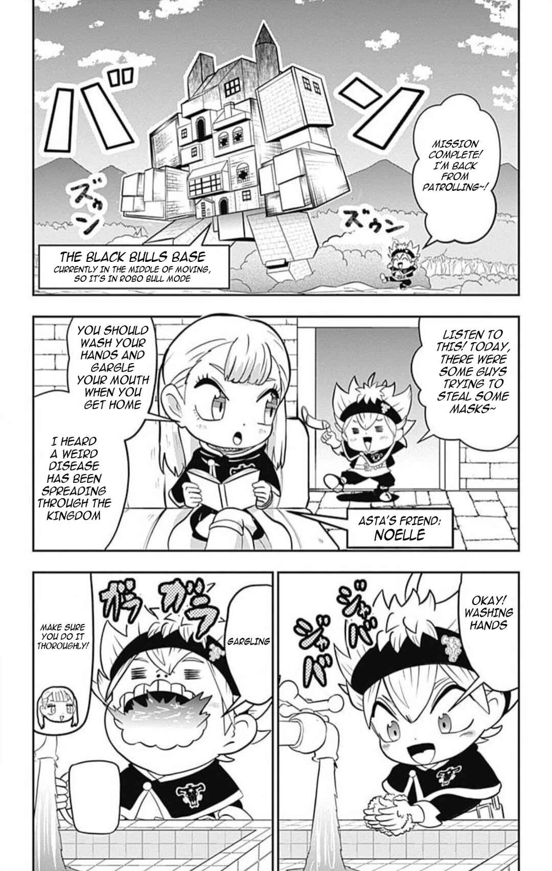 Page 5 Chapter 10 Black Clover SD - Astas Road to the Wizard King