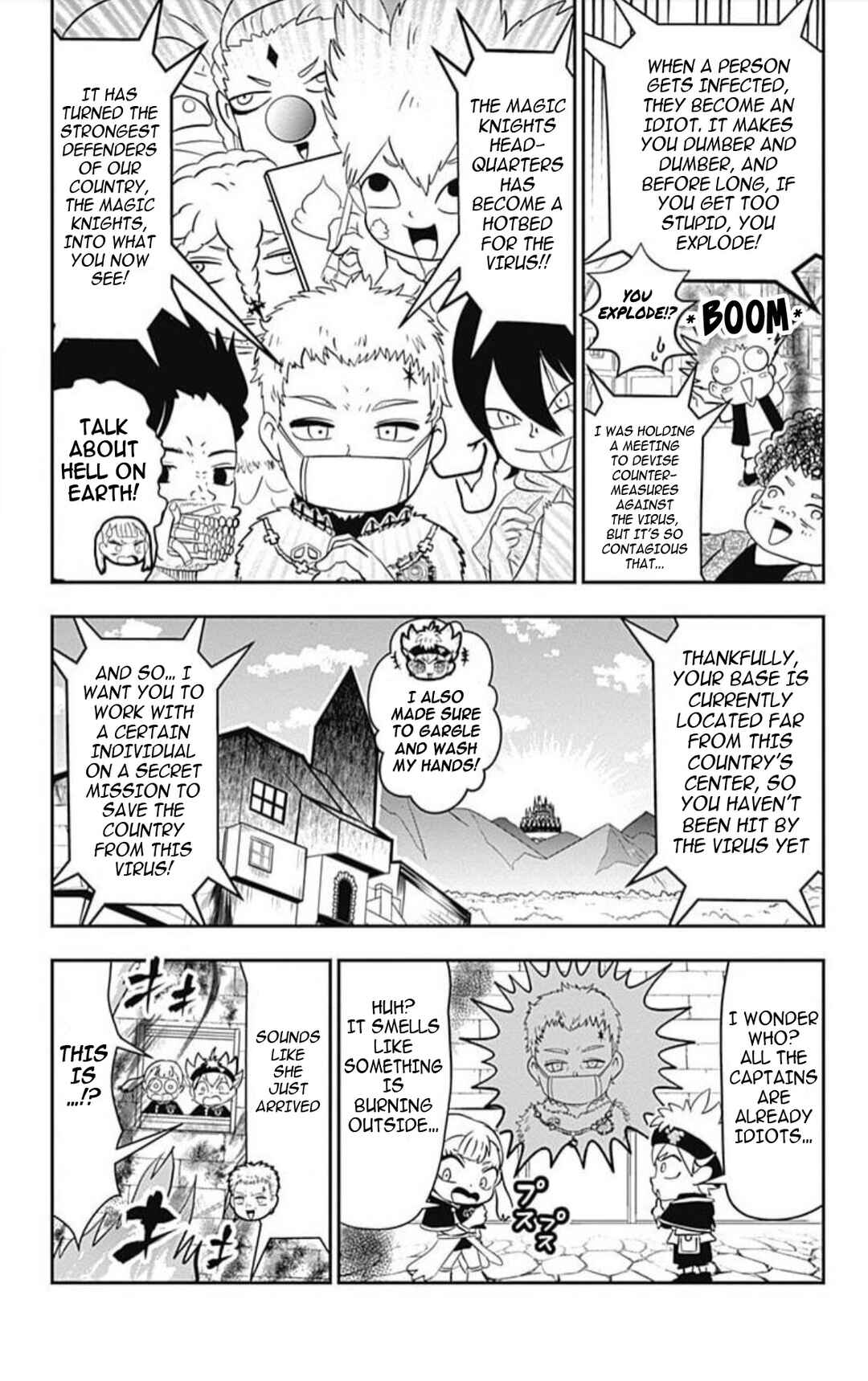 Page 9 Chapter 10 Black Clover SD - Astas Road to the Wizard King