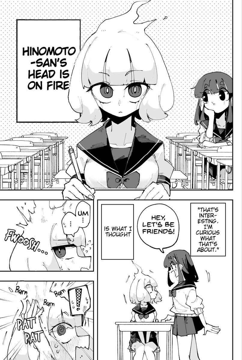 Page 1 Chapter Unknown_479d Hinomoto-san no atama wa moete iru