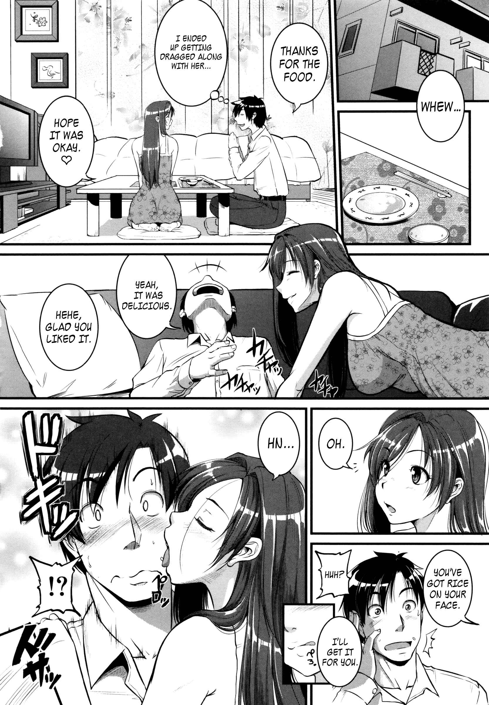 Page 4 Chapter 2 Aibenki Tonari no Dosukebe Onee-san