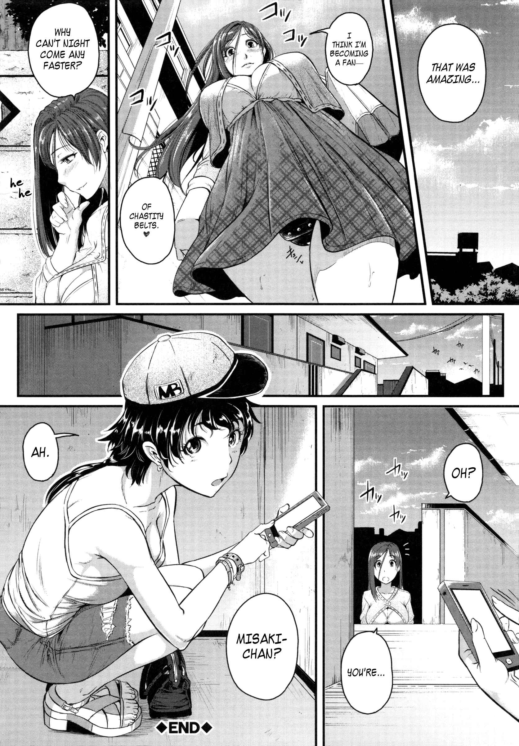 Page 25 Chapter 9 Aibenki Tonari no Dosukebe Onee-san