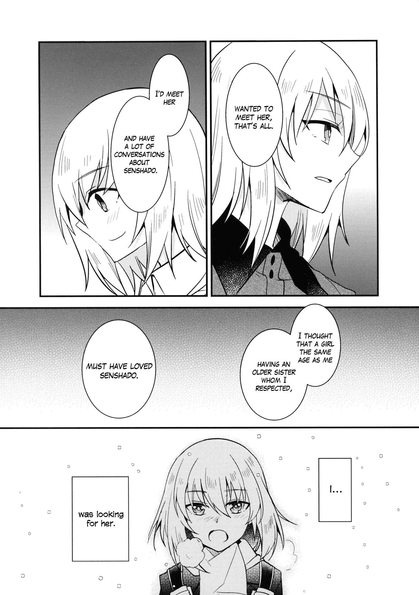 Page 15 Chapter Unknown_bf12 Girls und Panzer - Once Spring Arrives, With You Ill... (Doujinshi)