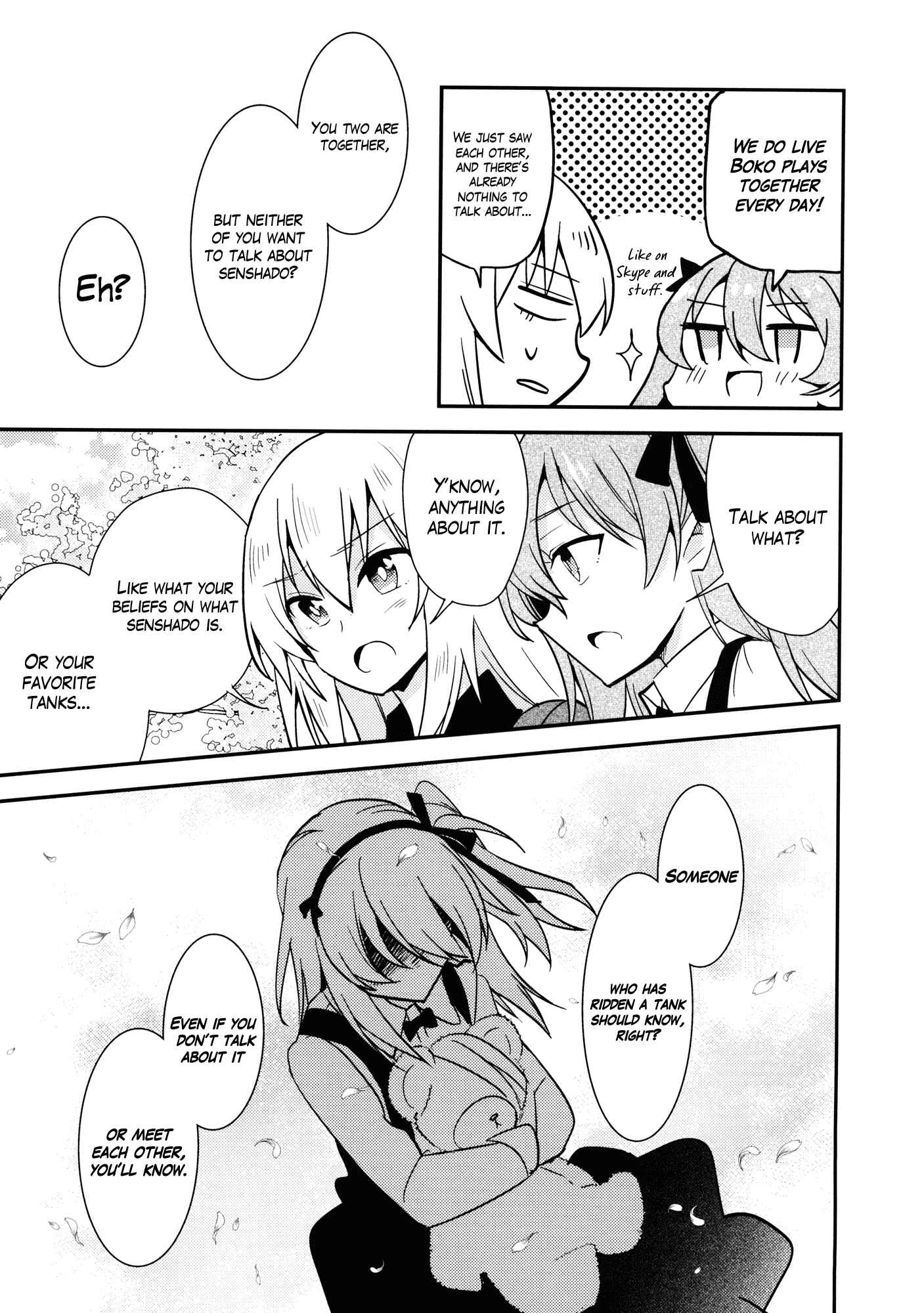 Page 8 Chapter Unknown_bf12 Girls und Panzer - Once Spring Arrives, With You Ill... (Doujinshi)