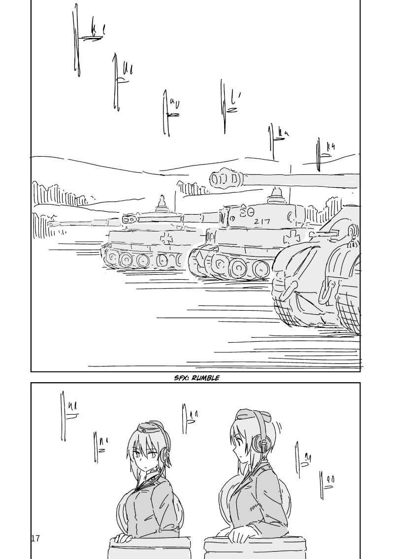Page 17 Chapter Unknown_3db4 Girls und Panzer - Kurogane no Hana Part 1 (Doujinshi)