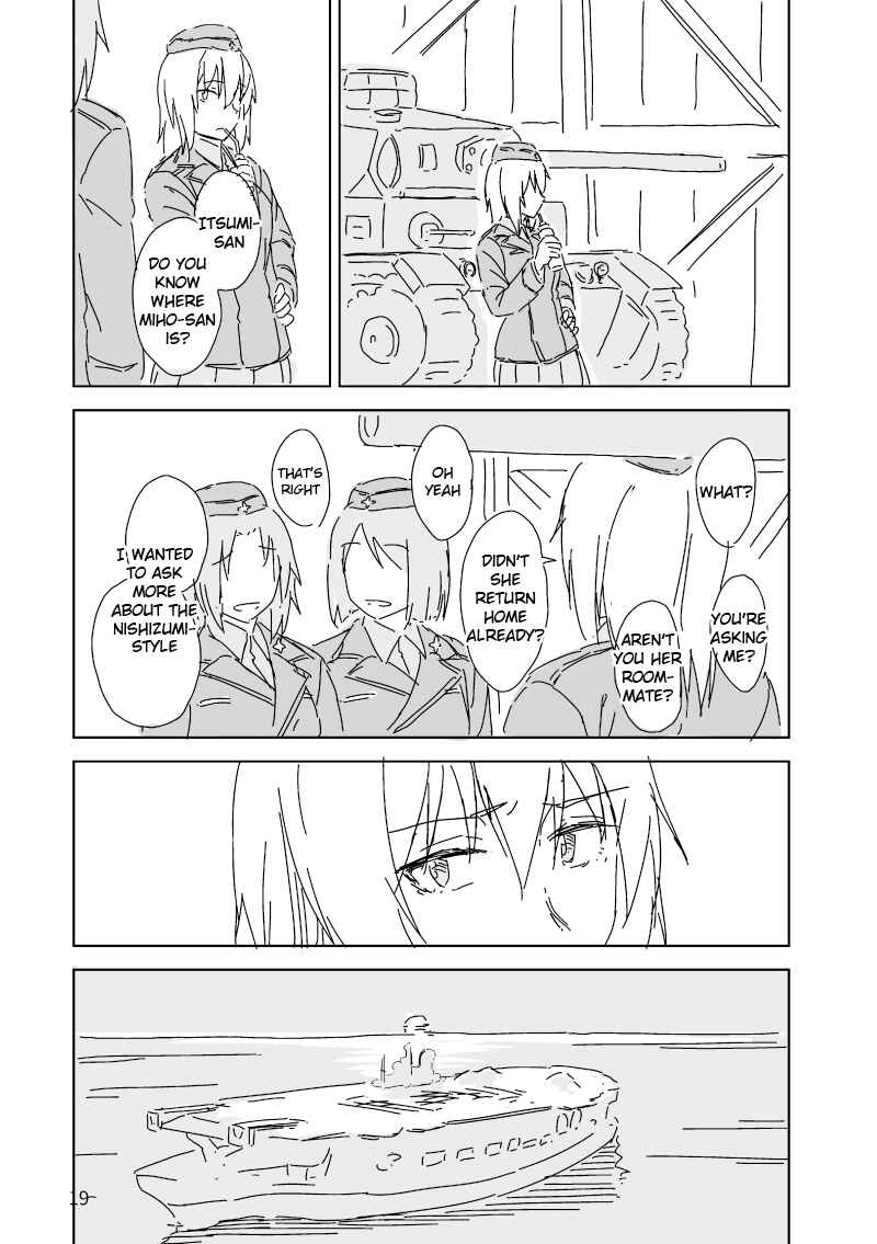 Page 19 Chapter Unknown_3db4 Girls und Panzer - Kurogane no Hana Part 1 (Doujinshi)