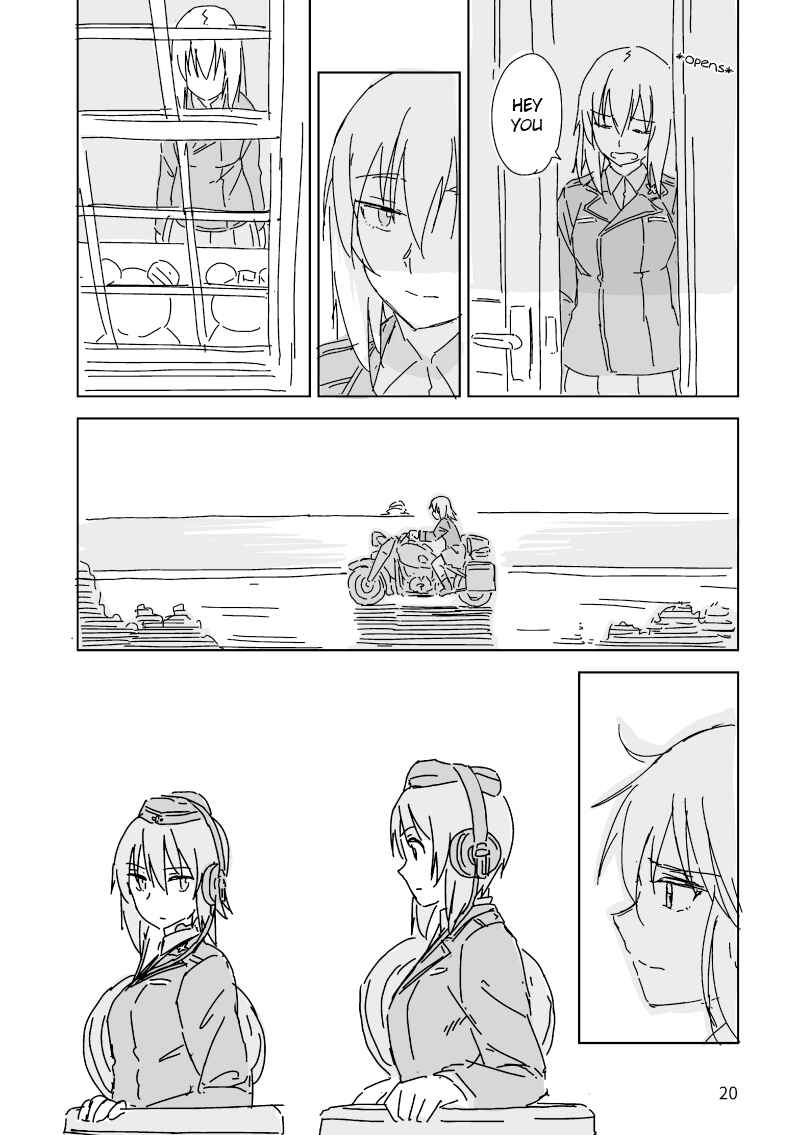 Page 20 Chapter Unknown_3db4 Girls und Panzer - Kurogane no Hana Part 1 (Doujinshi)