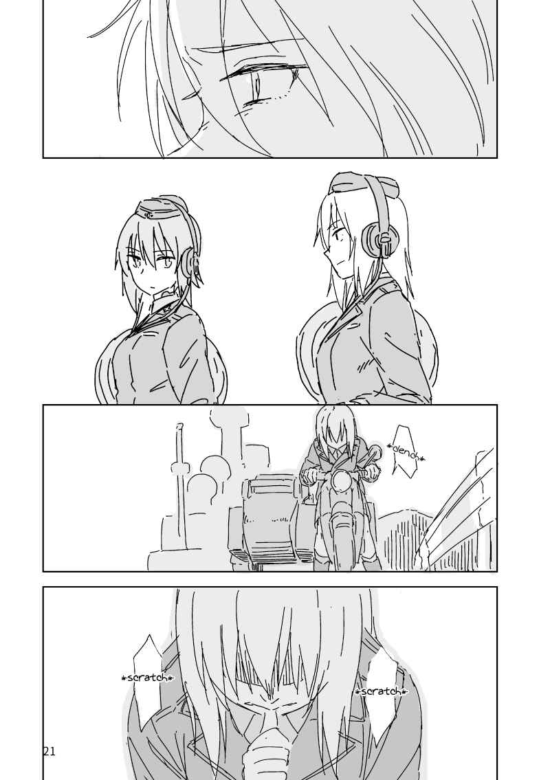 Page 21 Chapter Unknown_3db4 Girls und Panzer - Kurogane no Hana Part 1 (Doujinshi)